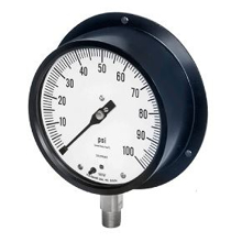 Picture of Ametek/US Gauge 130394 - 6.0" 1931 SOLFRUNT Series Process Gauge, 1/2" NPT Lower Mount, 2300 psi