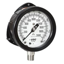 Picture of Ametek/US Gauge 130394 - 6.0" 1931 SOLFRUNT Series Process Gauge, 1/2" NPT Lower Mount, 2300 psi