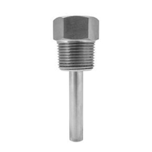 Picture of Winters Instruments TAS62-1 Thermowell - 1/2" NPT Thread, 2.5" Stem, 304 Stainless Steel Body