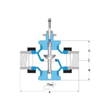 Picture of Trerice 910 Series Control Valve-Valve Body - 1/2" NPT, Single Seat