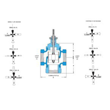 Picture of Trerice 910 Series Control Valve-Valve Body - 1/2" NPT, 3-Way