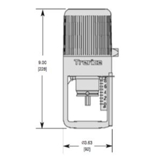 Picture of Trerice Stainless Steel Temperature Regulator Actuator - Non-Indicating, 20 to 70°F, Union Connection With Spiral Armor, 9" Bulb