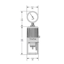 Picture of Trerice Copper Temperature Regulator Actuator - Indicating, 20 to 70°F, Adjustable Union Connection, 13" Bulb