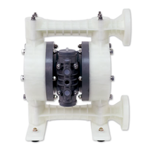 Picture of Yamada NDP-20BPN-PP-FLG Polypropylene (PPG) AOD Pump - 3/4" Flanged - Buna-N, Buna-N/Buna-N Internals