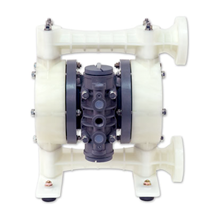 Picture of Yamada NDP-25BPN-PP-FLG Polypropylene (PPG) AOD Pump - 1.0" Flanged - Buna-N, Buna-N/Buna-N Internals