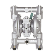 Picture of Yamada NDP-25BAC-PP Aluminum (ADC-12) AOD Pump - 1.0" Flanged - Neoprene, Neoprene/Neoprene Internals