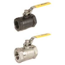 Picture of Sharpe SV50F767002 Stainless Steel, 6000# Seal Weld Ball Valve - 1/4" NPT Threaded, Delrin Seat