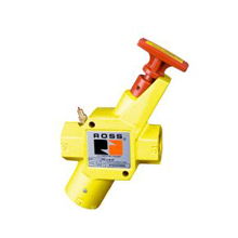 Picture of Ross Y1523C4002 Energy Isolation - Manual Lockout Valve - 1/2" x 3/4" NPT, 1/2" Body, 7.10 Cv (in-out), 4.00 Cv (exhaust)