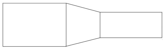 Picture of Alfa Laval B31-2 1/2 X 1 1/2-316L-PL 2-1/2" x 1-1/2", Tri-Weld x Tri-Weld, 20 Microinch Mechanical Polished Inside/32 Microinch Polished Outside, 316L Stainless Steel, Concentric, Reducer