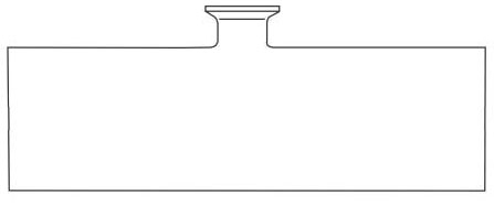 Picture of Alfa Laval B7RWWMS-4 X 2 1/2-316L-PL 4" x 4" x 2-1/2", Tri-Weld x Tri-Weld x Tri-Clamp, 20 Microinch Mechanical Polished Inside/32 Microinch Polished Outside, 316L Stainless Steel, Reducing, Short Outlet, Tee