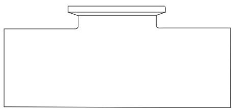 Picture of Alfa Laval B7WWMS-1/2-316L-PM 1/2" x 1/2" x 1/2", Tri-Weld x Tri-Weld x Tri-Clamp, 15 Microinch Mechanical and Electropolished Inside/32 Microinch Polished Outside, 316L Stainless Steel, Straight, Short Outlet, Tee