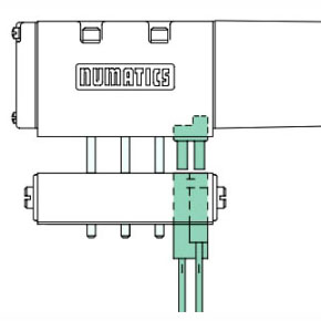 Picture of Numatics 127-295 Screw Assembly for Mark 15 Direct Solenoid/Air Pilot Valve