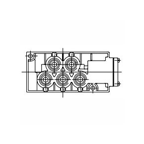 Picture of Numatics 129-103 1/2", NPTF, Plug for Mark 55/SPA 55/PA 55 Direct Solenoid Air Pilot/Solenoid Pilot Actuated Valve