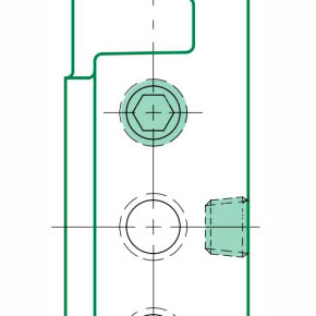 Picture of Numatics 129-163 G3/8, Plug for Mark 15 Direct Solenoid Air Pilot/Solenoid Pilot Actuated Valve