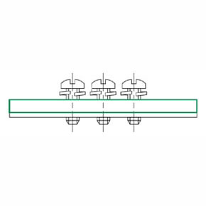 Picture of Numatics 229-538 Blank, Station Plate Kit for Mark 3/PA 3/SPA 3 Direct Solenoid Air Pilot/Solenoid Pilot Actuated Valve