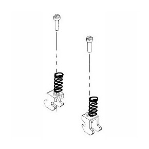 Picture of Numatics 239-980 DIN Rail Clamp Kit for 2004 Solenoid Pilot Actuated Valve