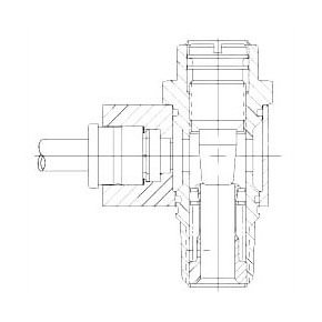 Picture of Numatics 3FCRN 3/8", NPTF x NPTF, 175 PSIG, Anodized Aluminum, Standard, Pneumatic Flow Control Valve without Push-In Fitting