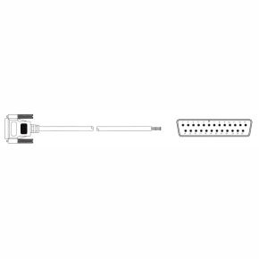 Picture of Numatics SC2505MCX0000000 5 M, 22 AWG, 25 Pin, Female Cable, Unshielded, Standard, Communication Cable