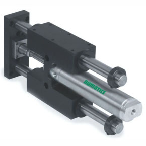 Picture of Numatics SH15004LB1ZCS4 4" Stroke, 1-1/2" Bore, 5.25" x 2.25" x 7.16", Buna-N Seal, Linear Ball Bearing, Standard Mount, Hall Effect PNP Sensing, Linear Slide