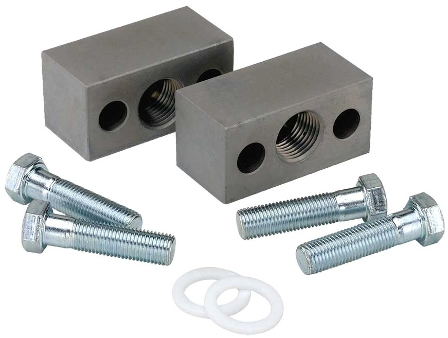 Picture of Noshok 50FA1-SS 1/2", FPT, 2-1/2" x 1-1/4" x 1-1/4", 316 Stainless Steel, Manifold Valve Futbol